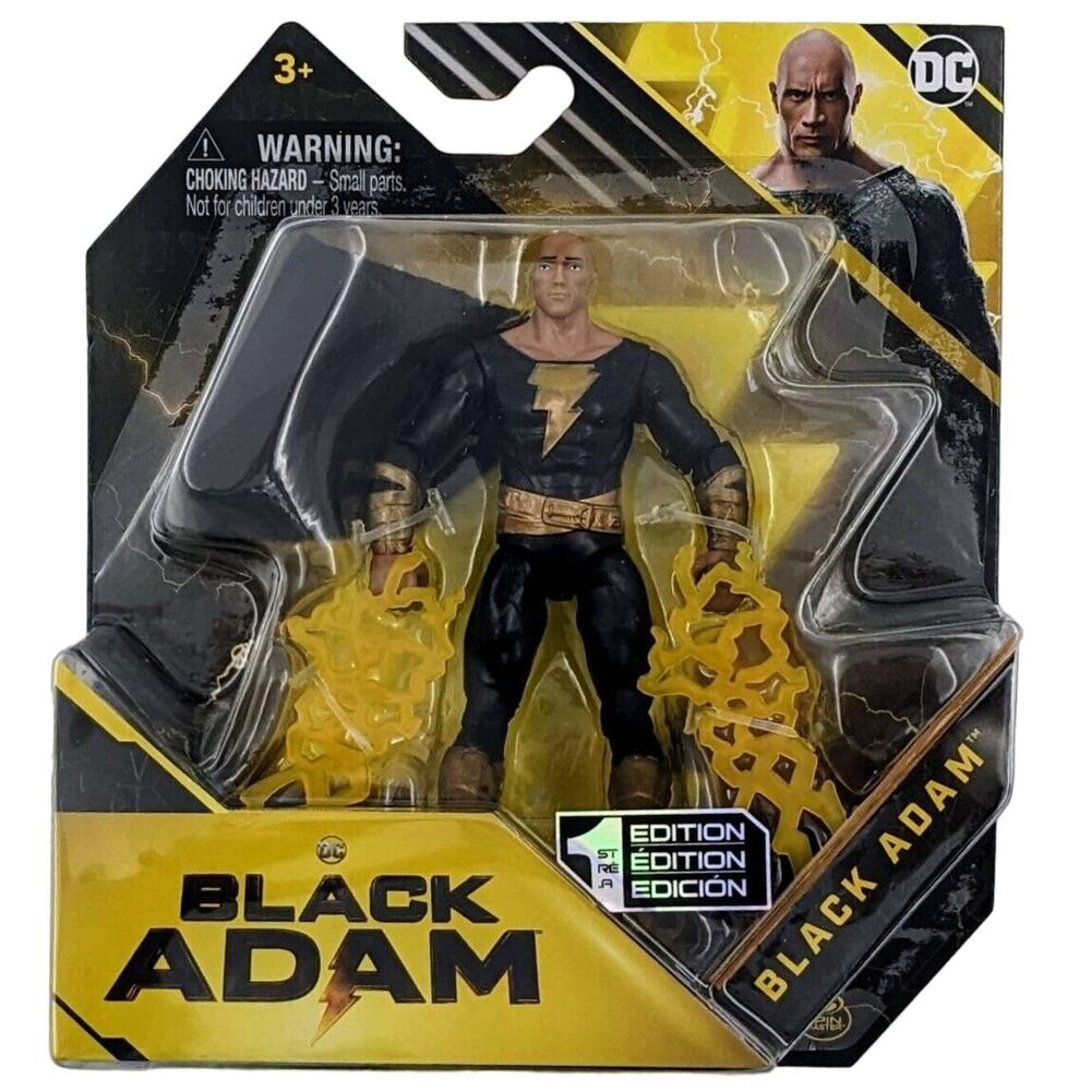 Black Adam Movie 4" BLACK ADAM Action Figure NEW 2022 DC Comics Spin Master
